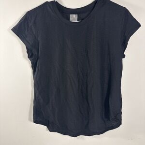 CALIA Renew Tee Women's Black Athletic Fit Short Sleeve Workout Top Size S NEW